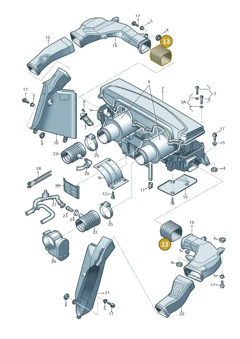 420129739B — Audi R8 qu. 5.2 (2012-2015) diagram 752133240, position 13
