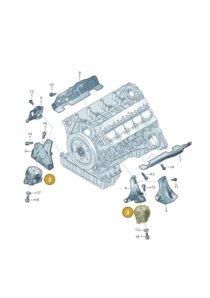 420199381AA — Audi R8 Spyder (2015-2024) diagram 872199200, position 3