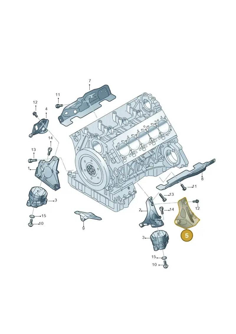 420199387E — Audi R8                08> (2007-) diagram 752199050, position 5
