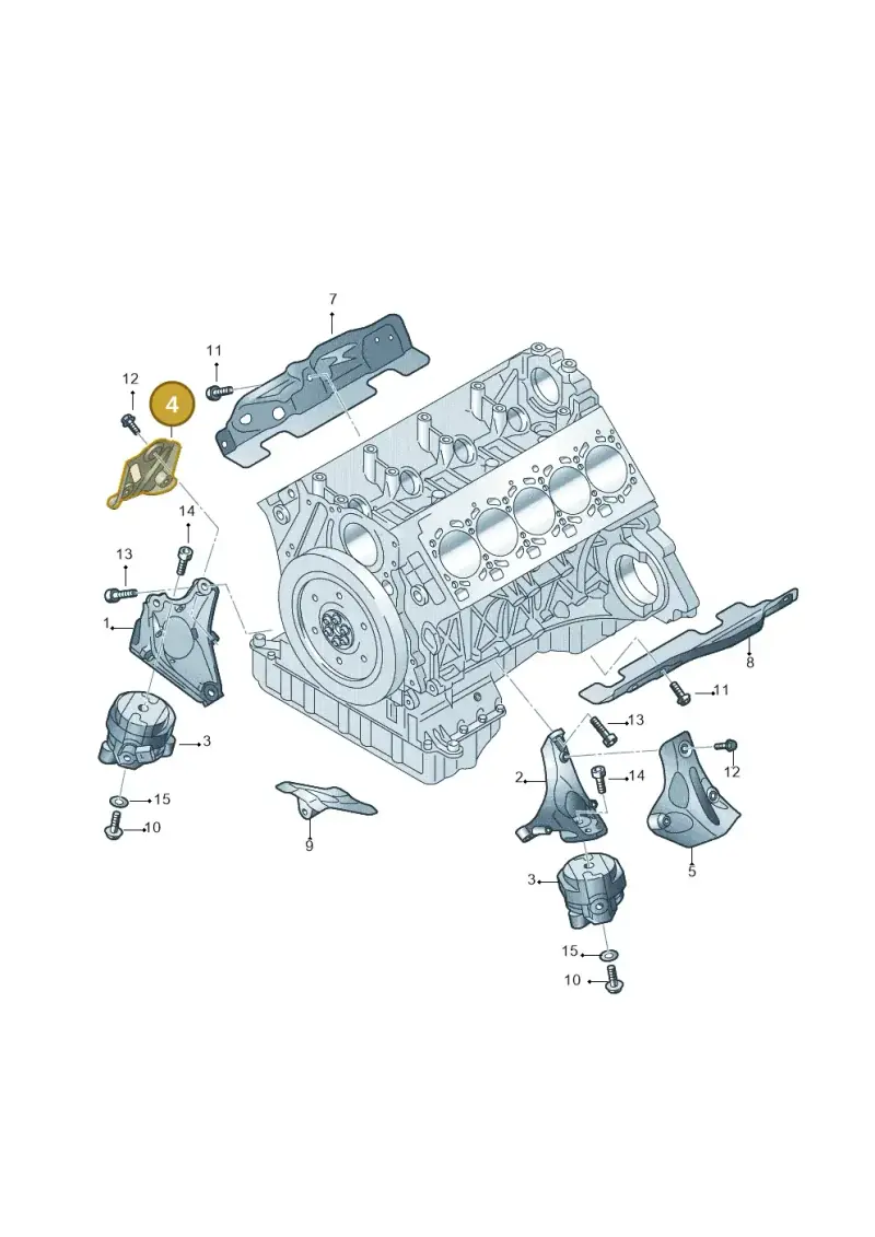 420199388D — Audi R8                08> (2007-) diagram 752199050, position 4