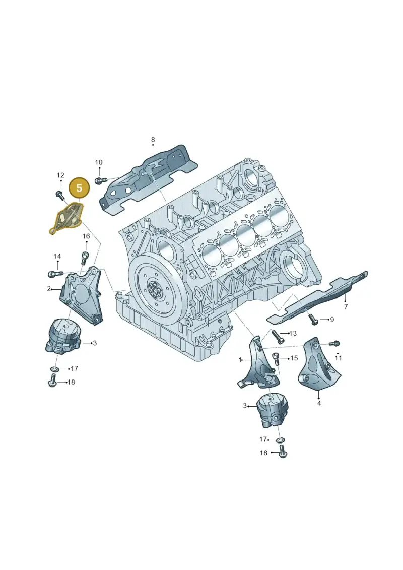 420199388D — Audi R8 qu. 5.2 (2012-2015) diagram 872199200, position 5