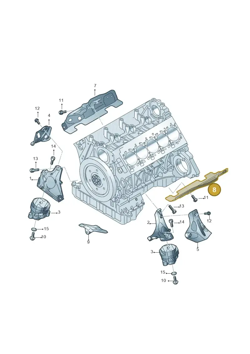 420199455 — Audi R8                08> (2007-) diagram 752199050, position 8
