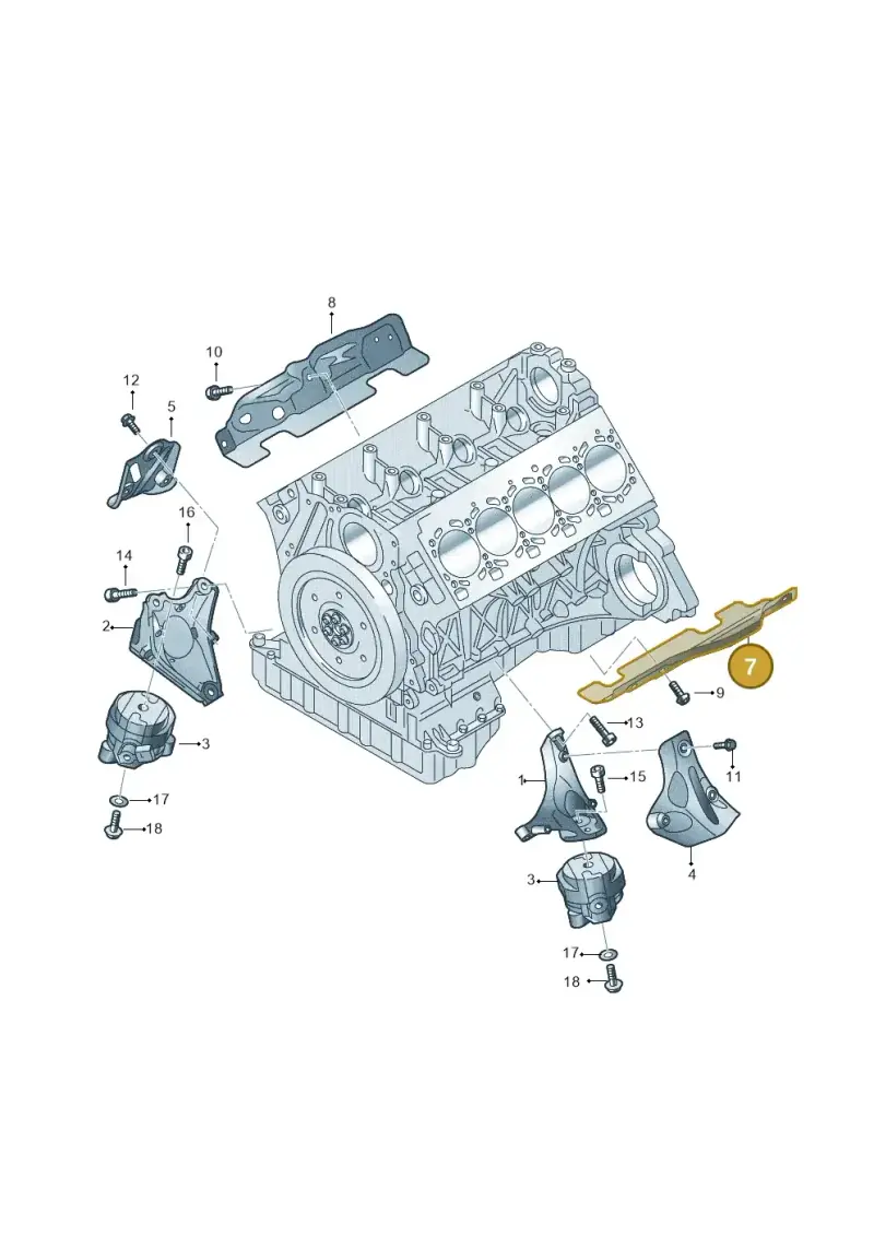 420199455 — Audi R8 Spyder (2015-2024) diagram 872199200, position 7