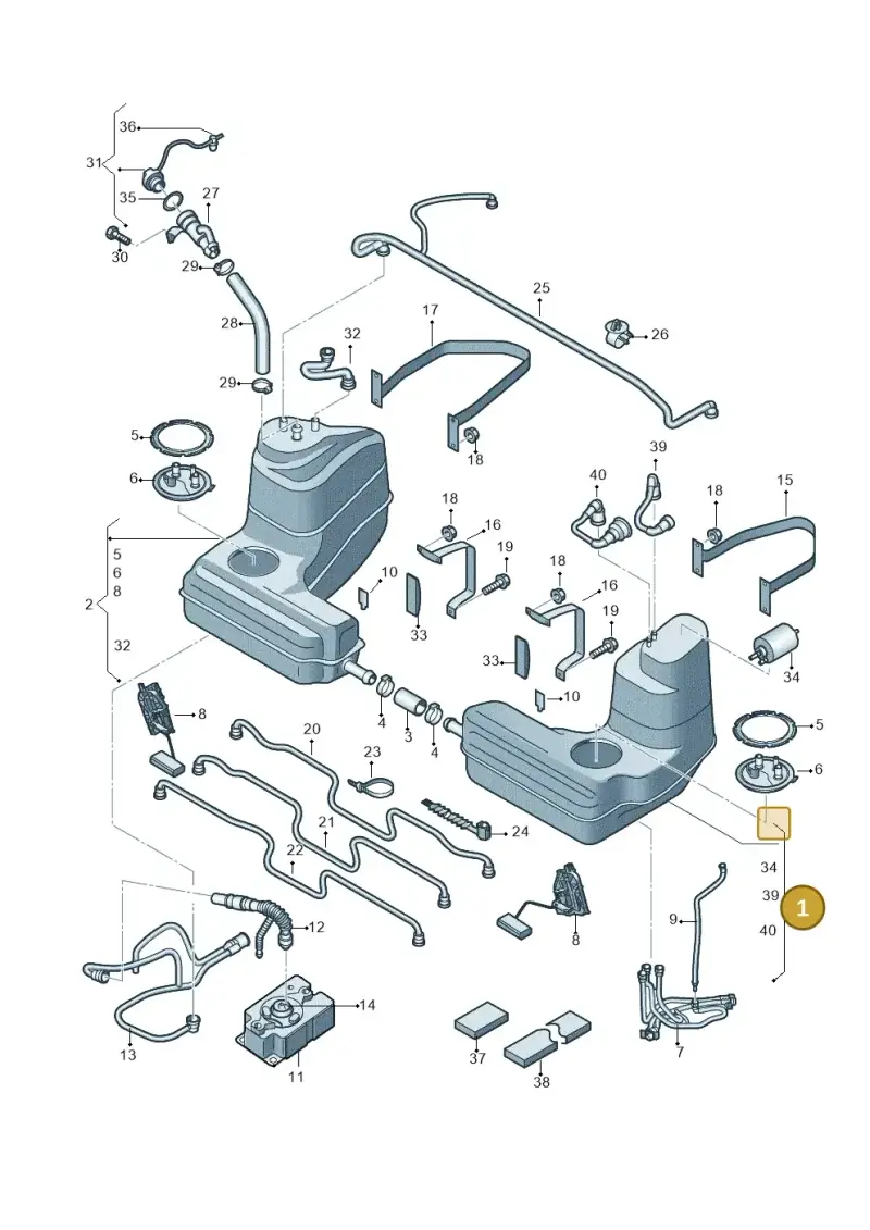 420201021P — Audi R8                08> (2007-) diagram 618201000, position 1