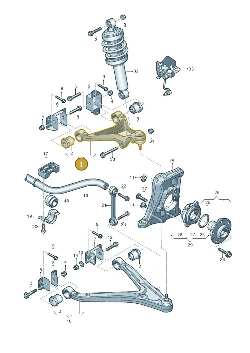 420407506E — Audi R8 qu. 5.2 (2012-2015) diagram 752407000, position 1