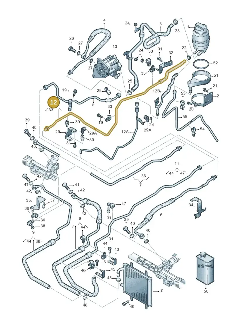 420422857E — Audi R8 qu. 5.2 (2012-2015) diagram 618422500, position 12