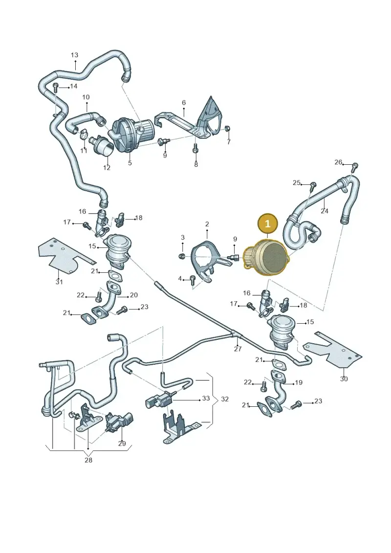 420906601B — Audi R8 qu. 5.2 (2012-2015) diagram 618131350, position 1