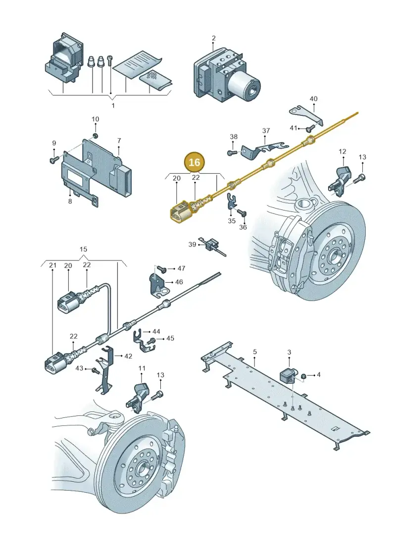 420972252A — Audi R8 qu. 5.2 (2012-2015) diagram 752927000, position 16