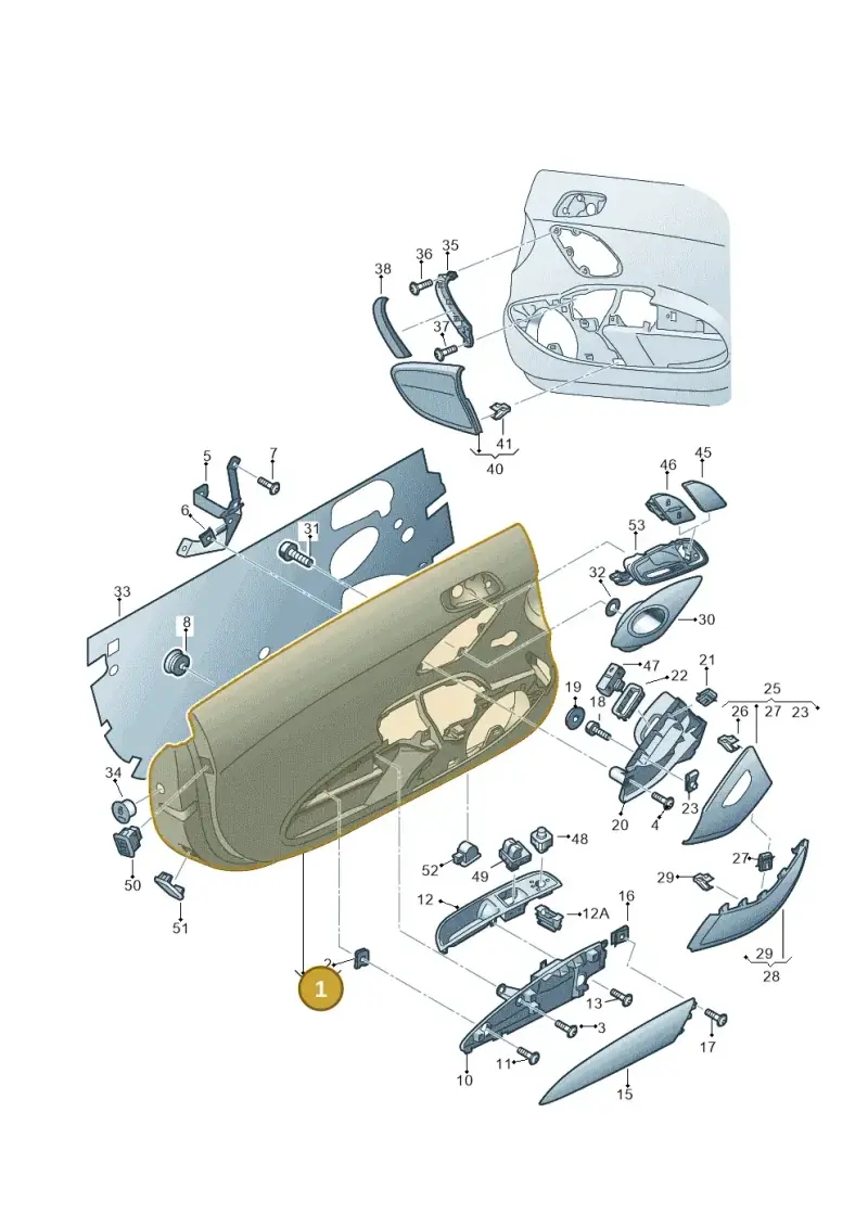 427867108BXBK — Audi R8 qu. 5.2 (2012-2015) diagram 618867000, position 1