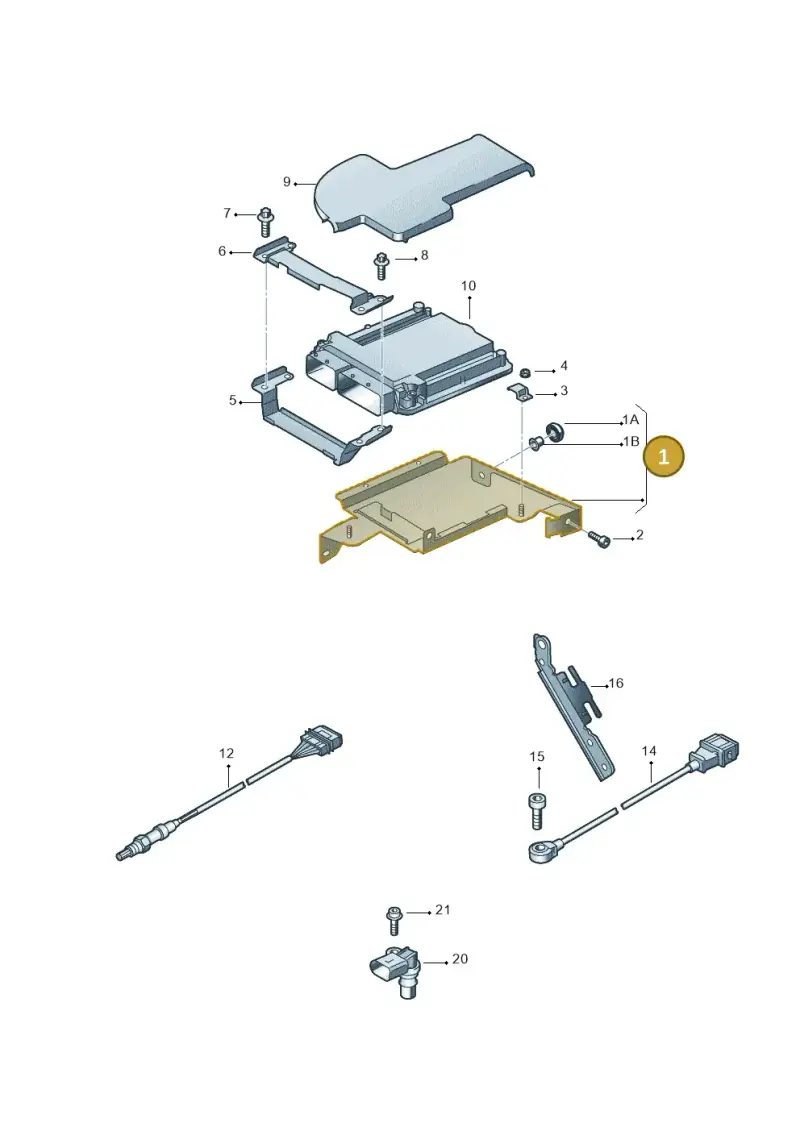 427907462B — Audi R8 qu. 5.2 (2012-2015) diagram 618906050, position 1