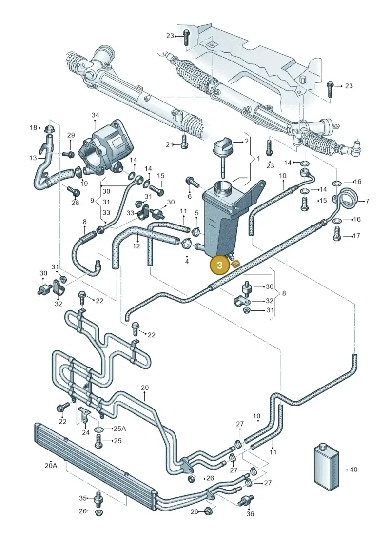 431129669 — Audi RS4 Cabrio qu.    08> (2007-) diagram 249422700, position 3