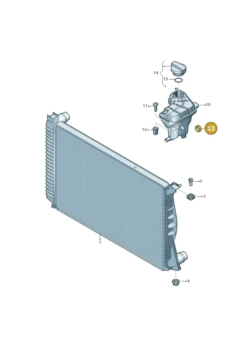 431129669 — Audi A6 2.7 TDI (2008-2011) diagram 448121700, position 13