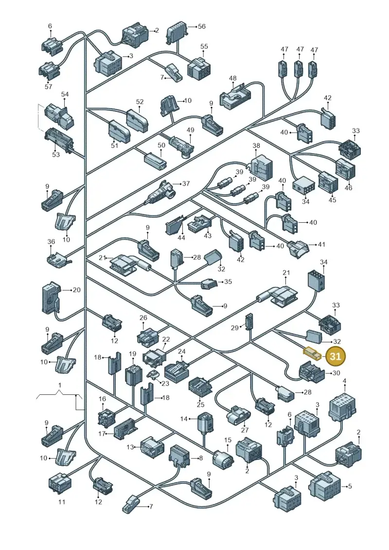 431971995 — Audi RS5 Coupe (2010-2015) diagram 620971900, position 31