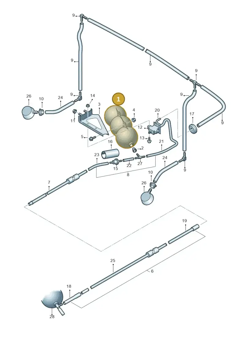 443131541 — Audi RS4 Cabrio qu.    08> (2007-) diagram 249131450, position 1