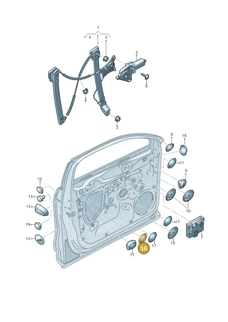 443817429 — Audi RSQ3 Sportback (2019-2024) diagram 597837060, position 16