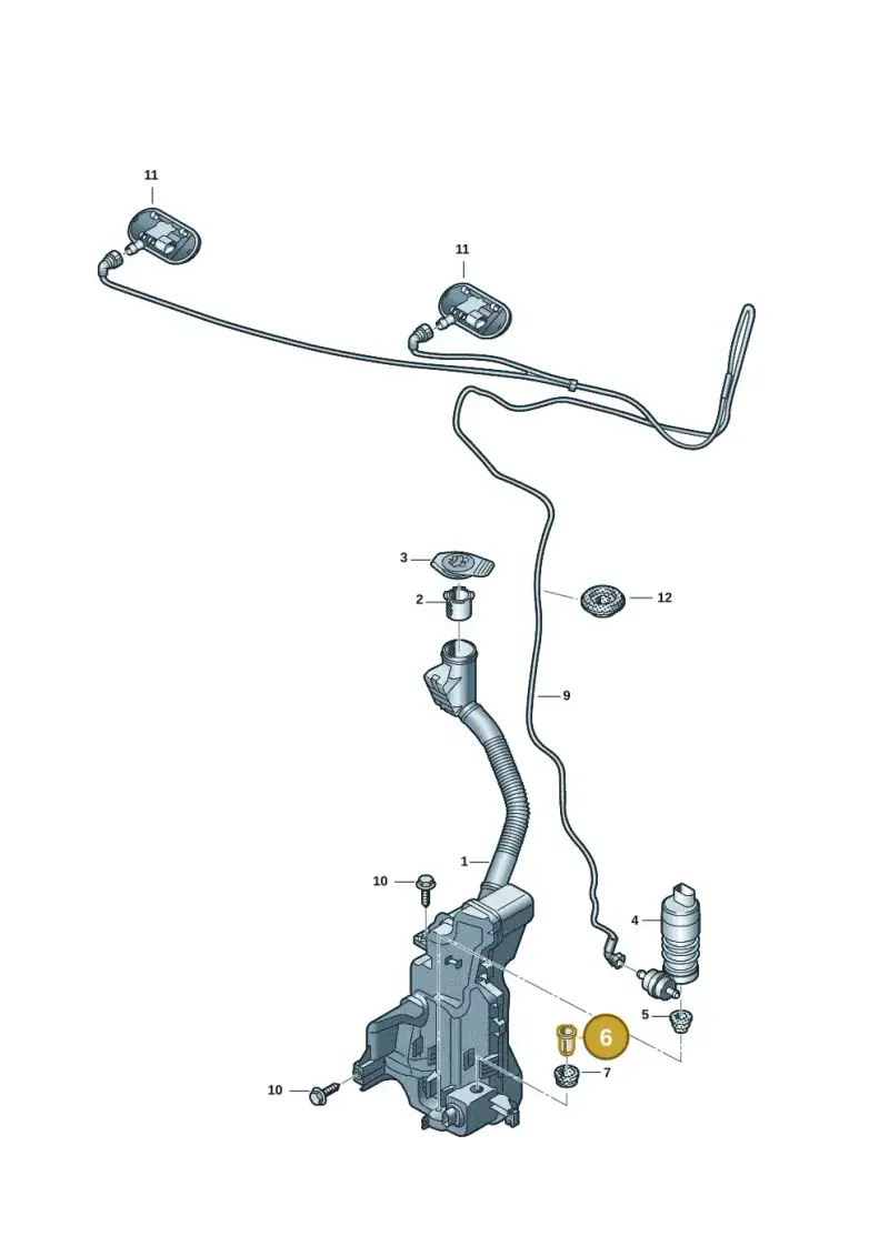 444955647 — Audi Q4 Sportback (2021-2022) diagram 89a955010, position 6