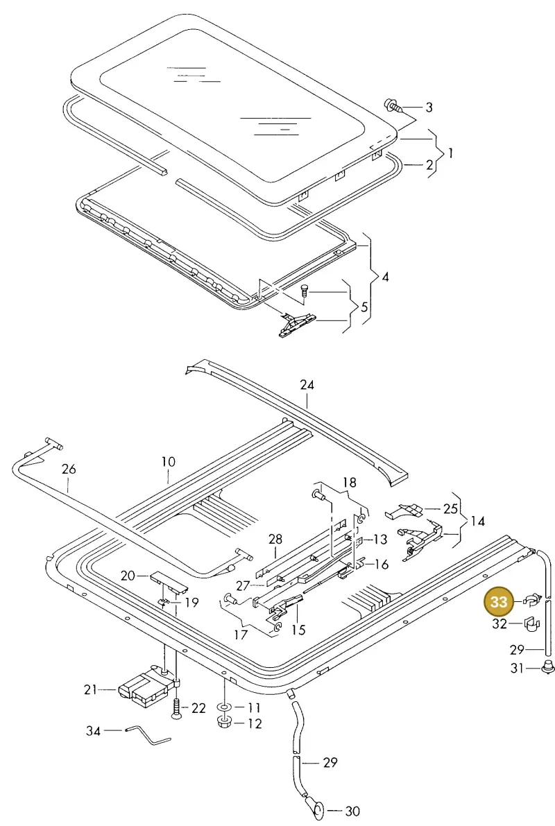 447971843B — Audi A4/Avant F8D-W-> (1997-1998) diagram 219877000, position 33