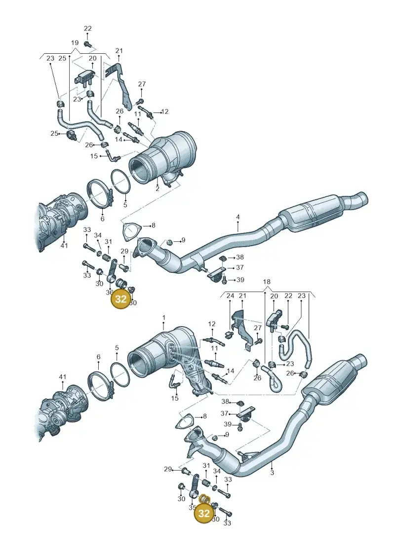 4A0253149B — Audi RS Q8 Quattro (2019-) diagram 595253500, position 32