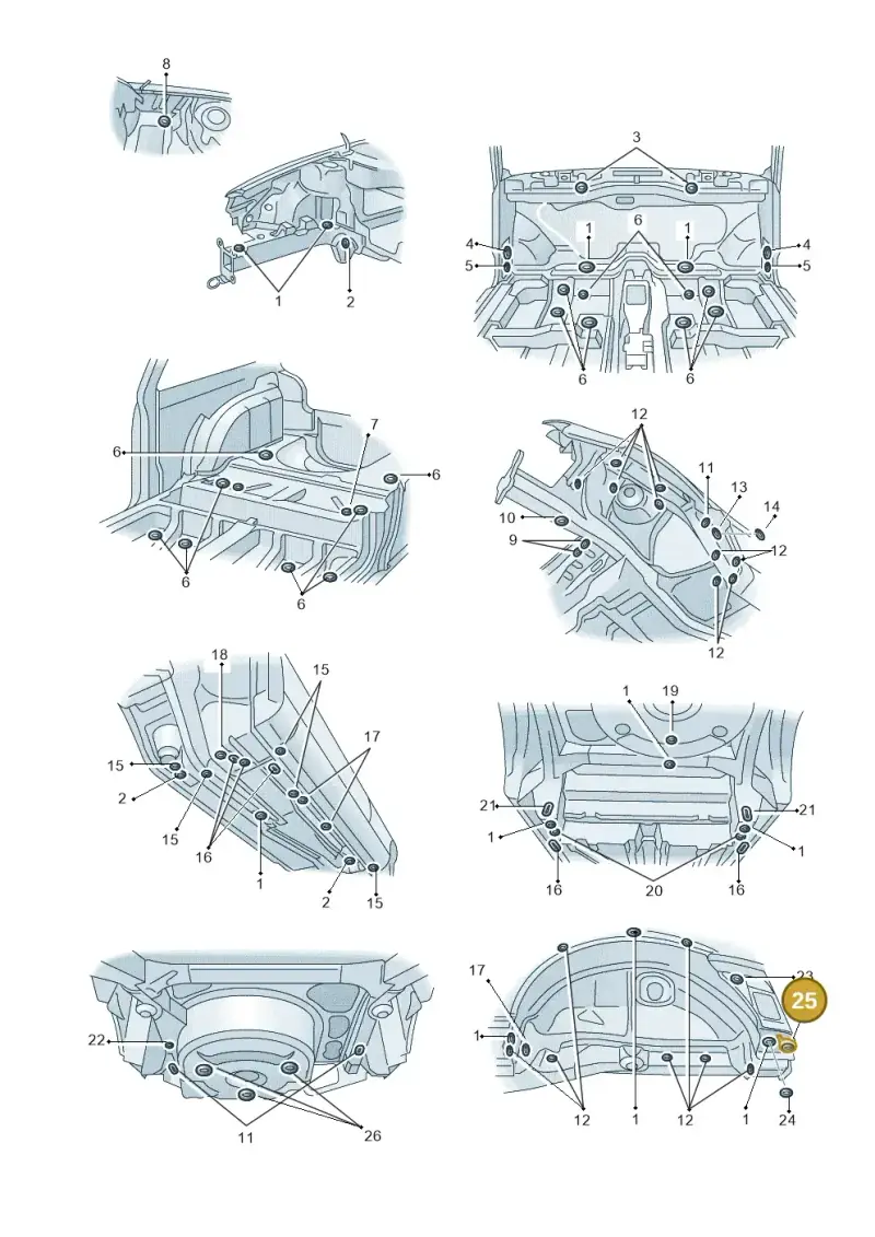 4A0877241B — Audi TT Coupe/Roadster (2002-2006) diagram 194803350, position 25