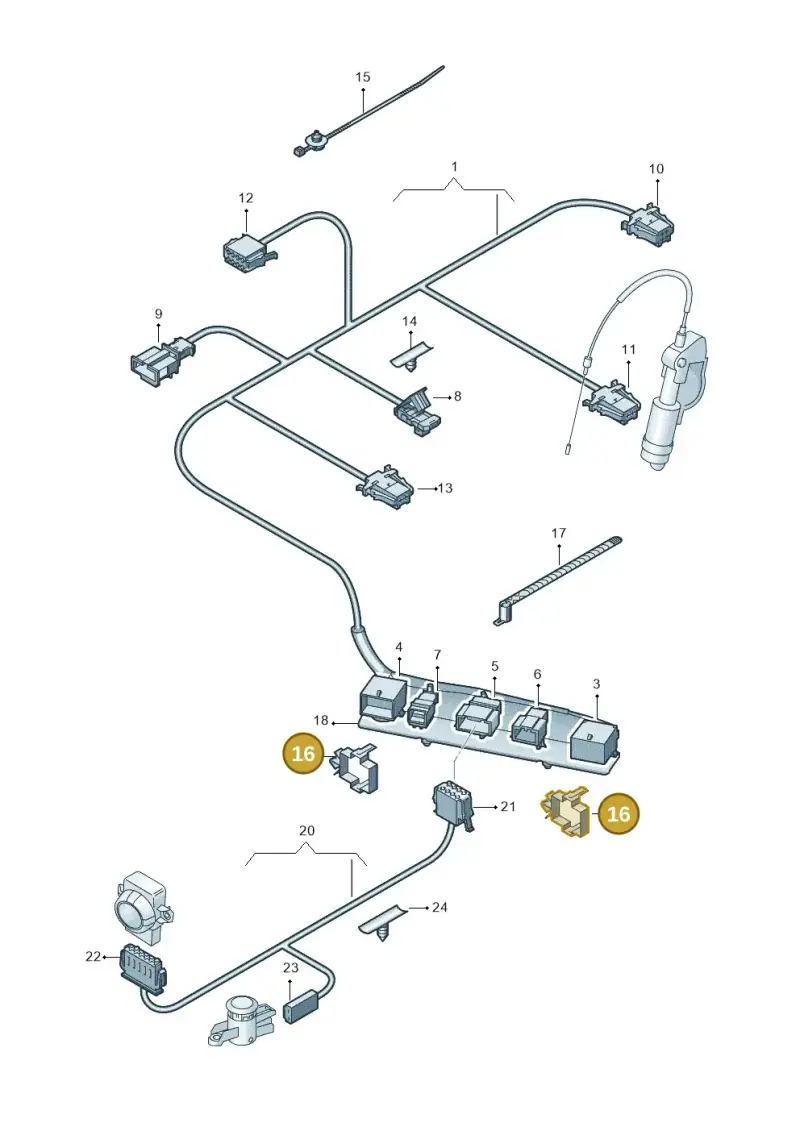 4A0937545C — Audi A8/S8/qu. lang    08> (2007-) diagram 291972860, position 16