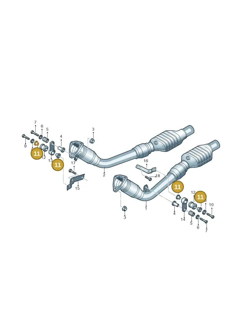 4B0253205G — Audi RS4 qu.           07> (2006-) diagram 473253500, position 11