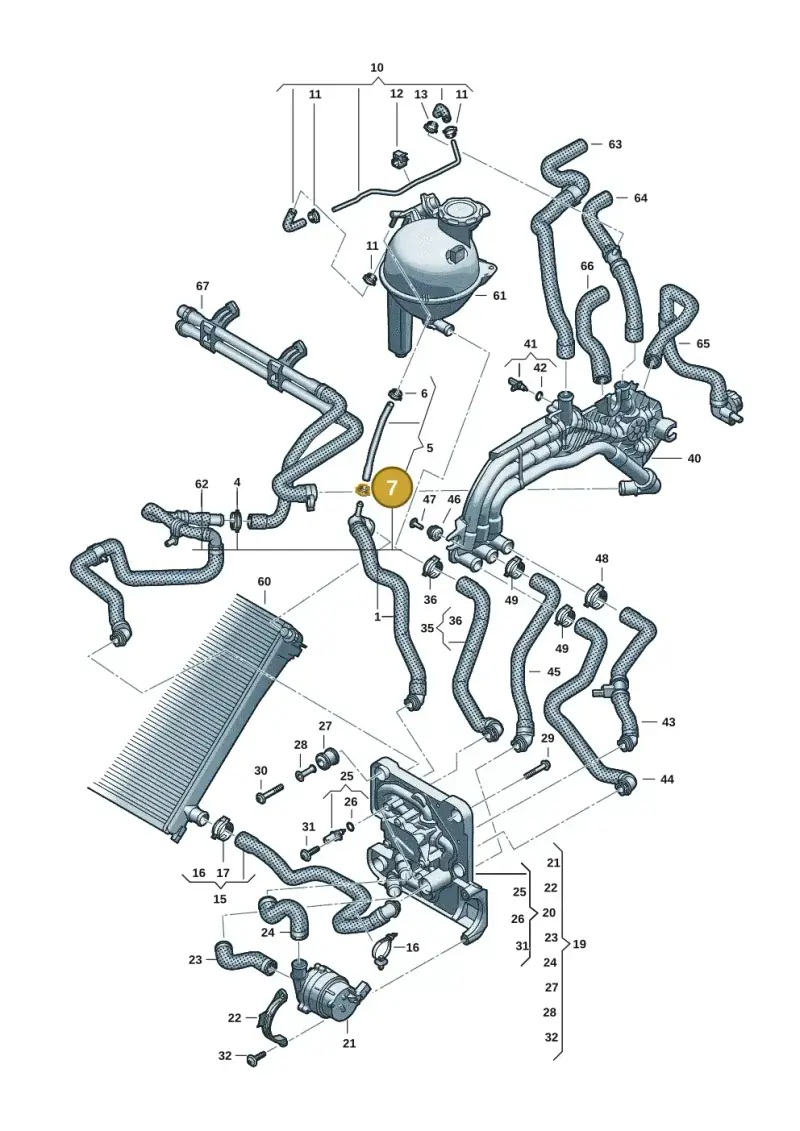 4B0422379 — Audi Q6 e-tron (2023-) diagram f5s121000, position 7