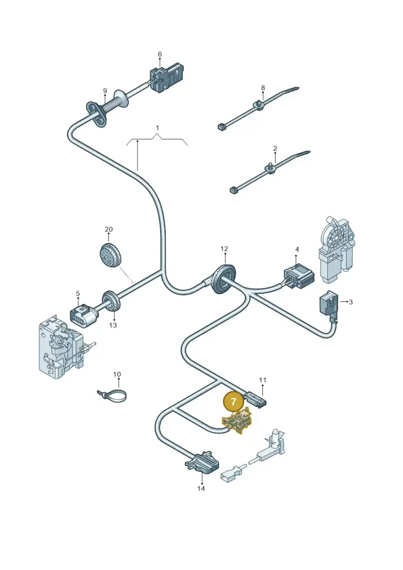 4B0971942 — Audi RS4 Cabrio qu.    08> (2007-) diagram 273972300, position 7