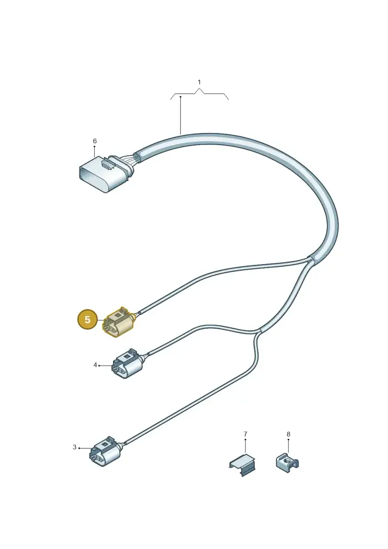 4B0971955 — Audi RS4 Cabrio qu.    08> (2007-) diagram 249971800, position 5