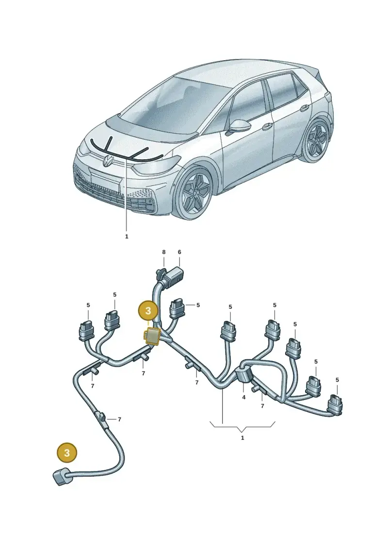 4B0972883A — Volkswagen ID.4 (2020-2025) diagram 10a971015, position 3