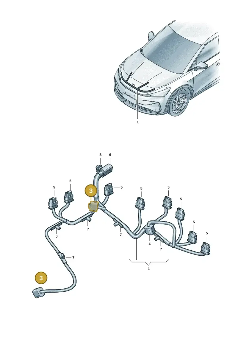 4B0972883A — SEAT CUPRA Tavascan (2023-) diagram 11h971500, position 3