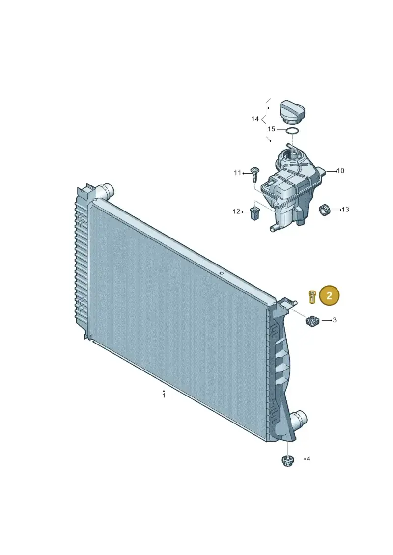 4B3121200 — Audi A6 2.7 TDI (2008-2011) diagram 448121700, position 2