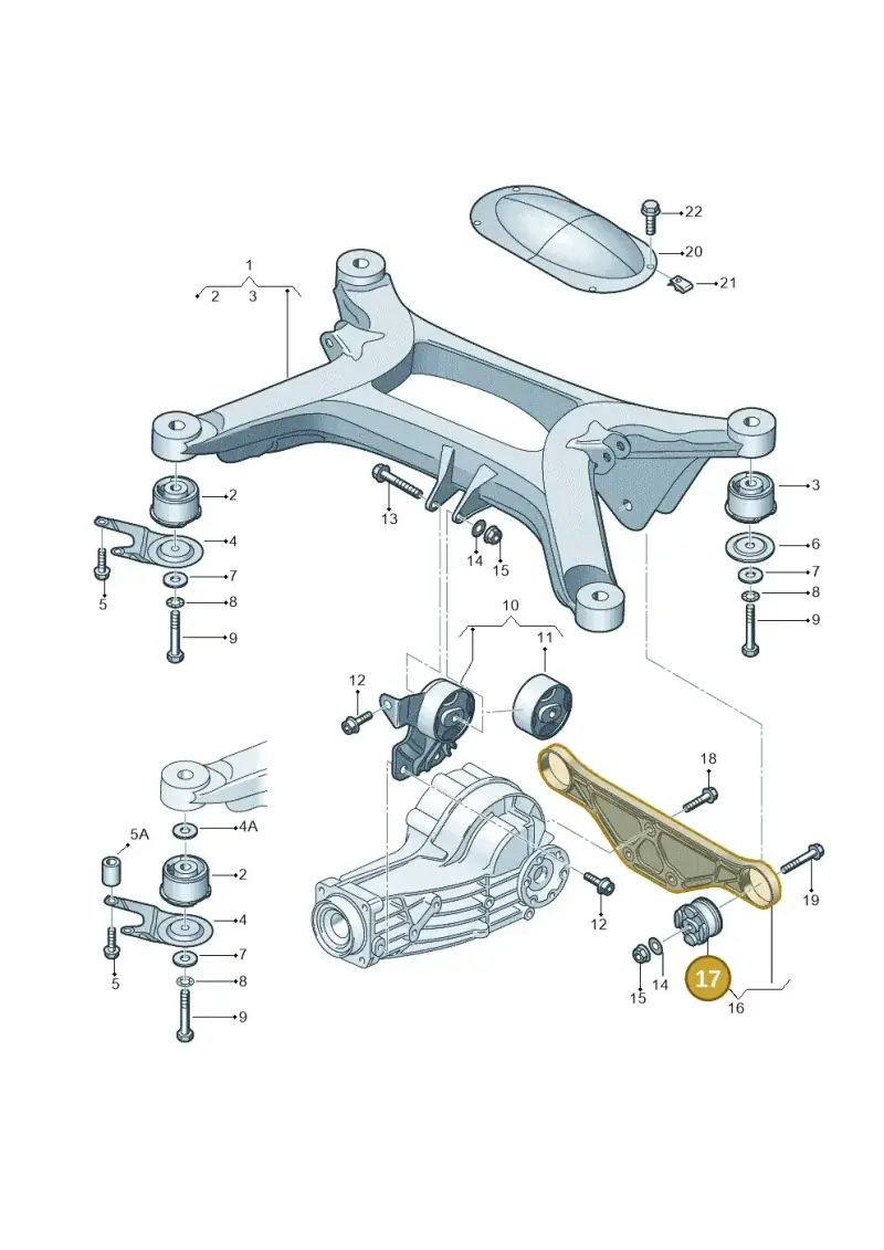 4B3599257A — Audi A8/S8/qu. lang    08> (2007-) diagram 291505120, position 17