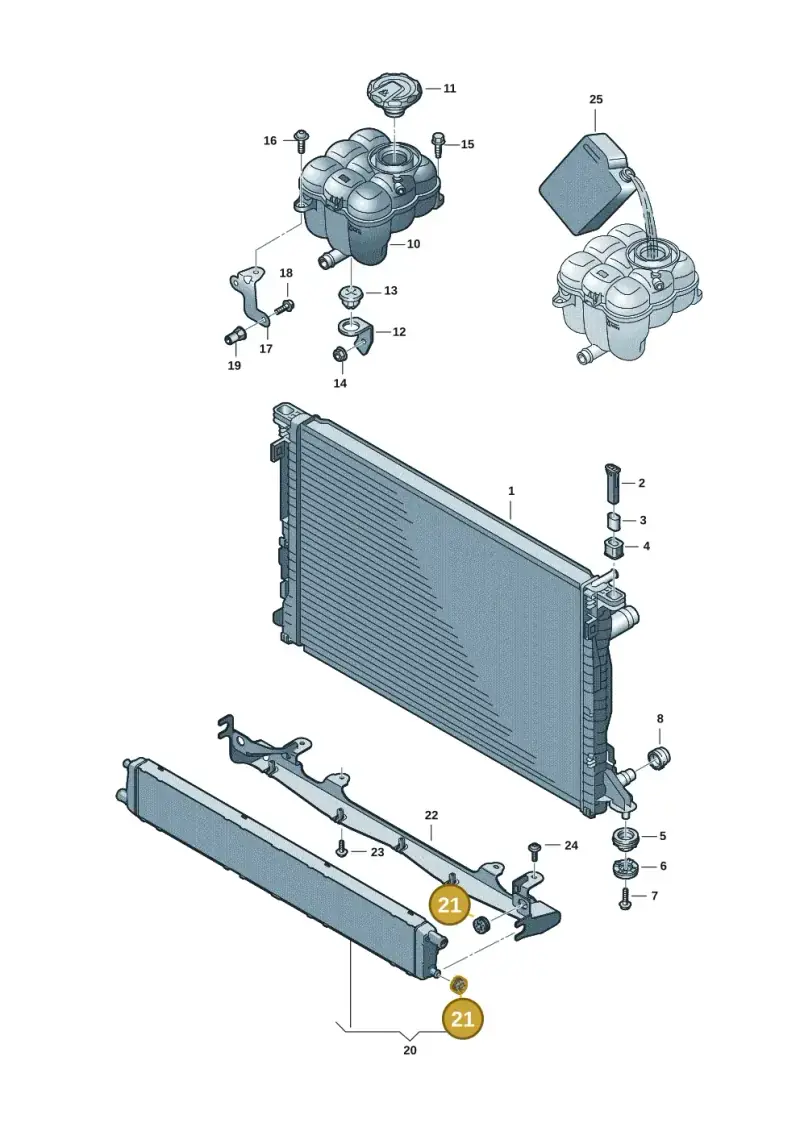4D0317867A — Audi RS Q8 Quattro (2019-) diagram 595121016, position 21