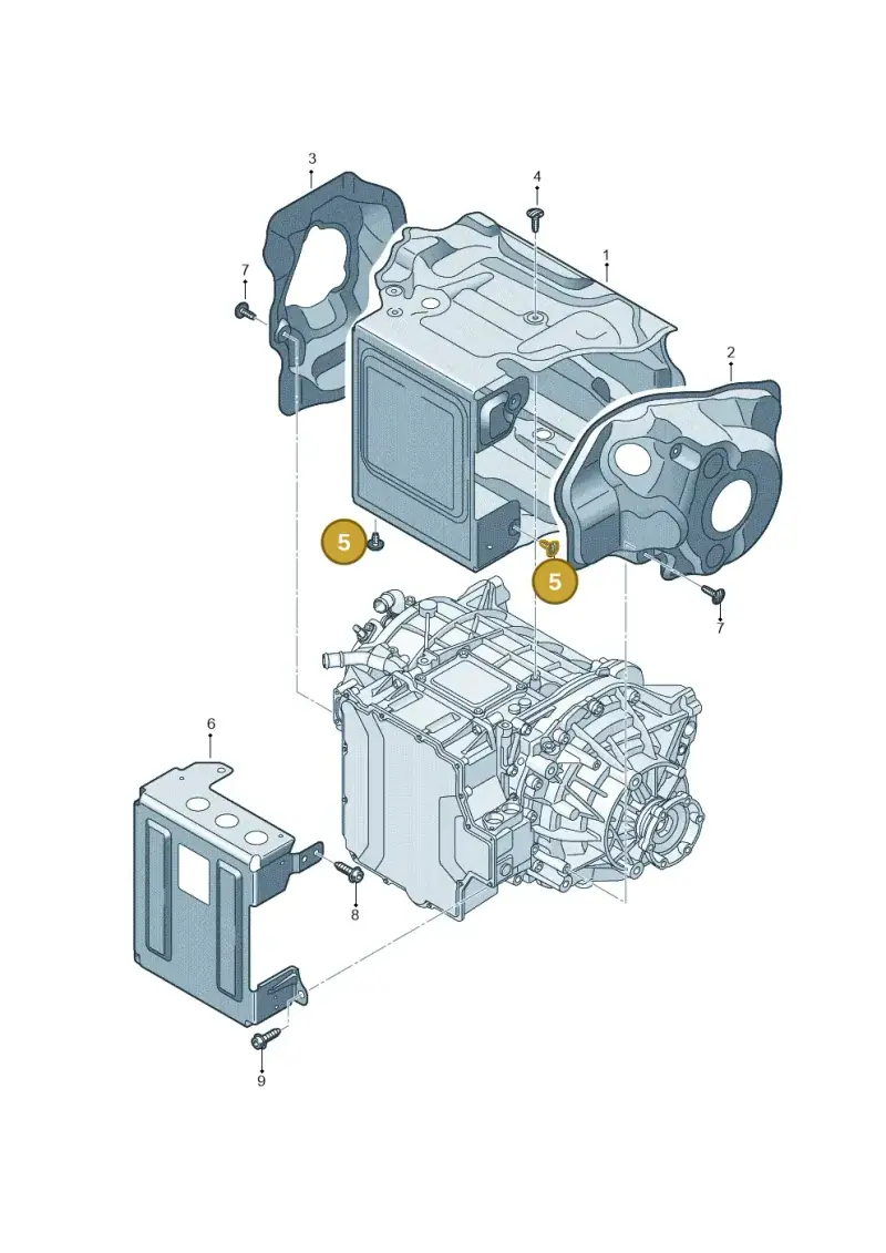4D0863788 — Audi Q8 e-tron (2018-2020) diagram 586901801, position 5