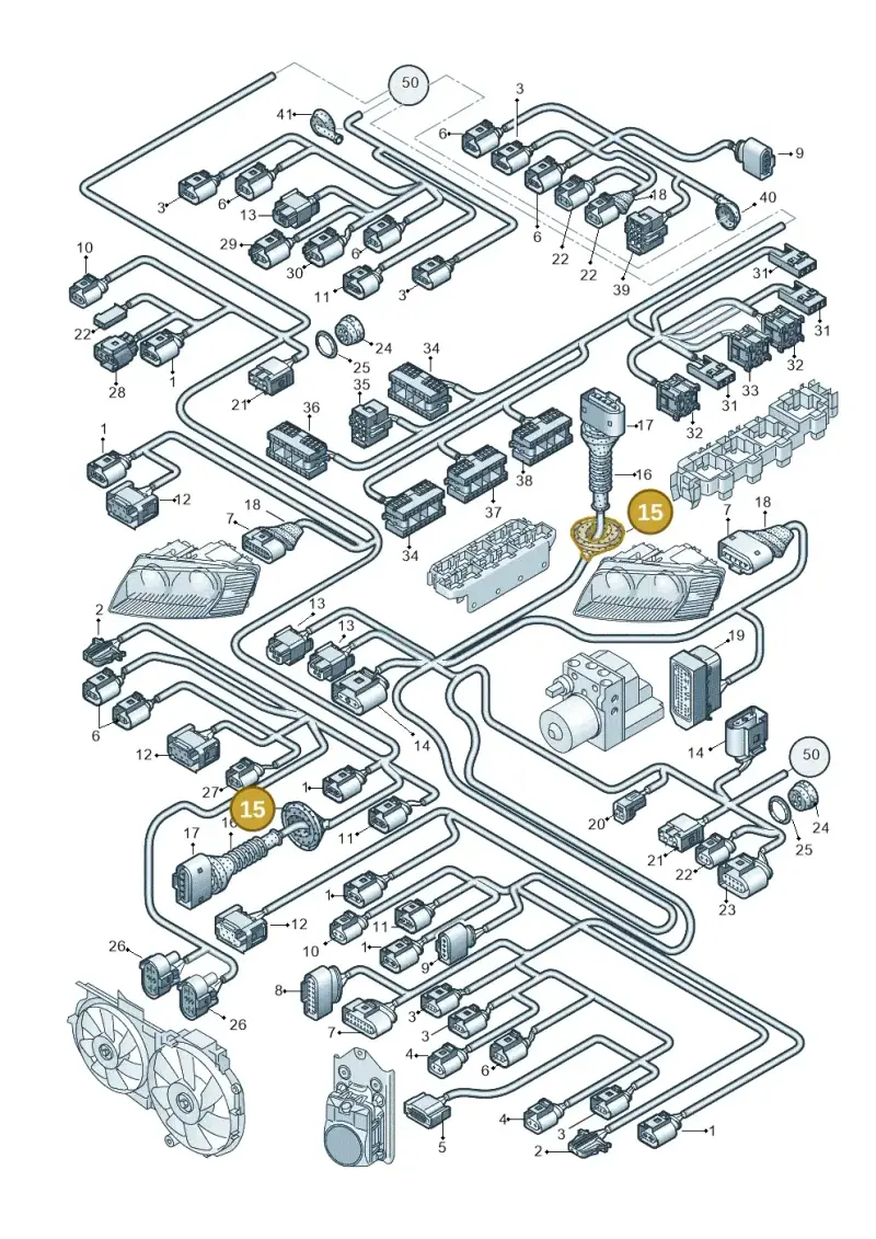 4D0971872A — Audi A8/S8/qu. lang    08> (2007-) diagram 291971810, position 15