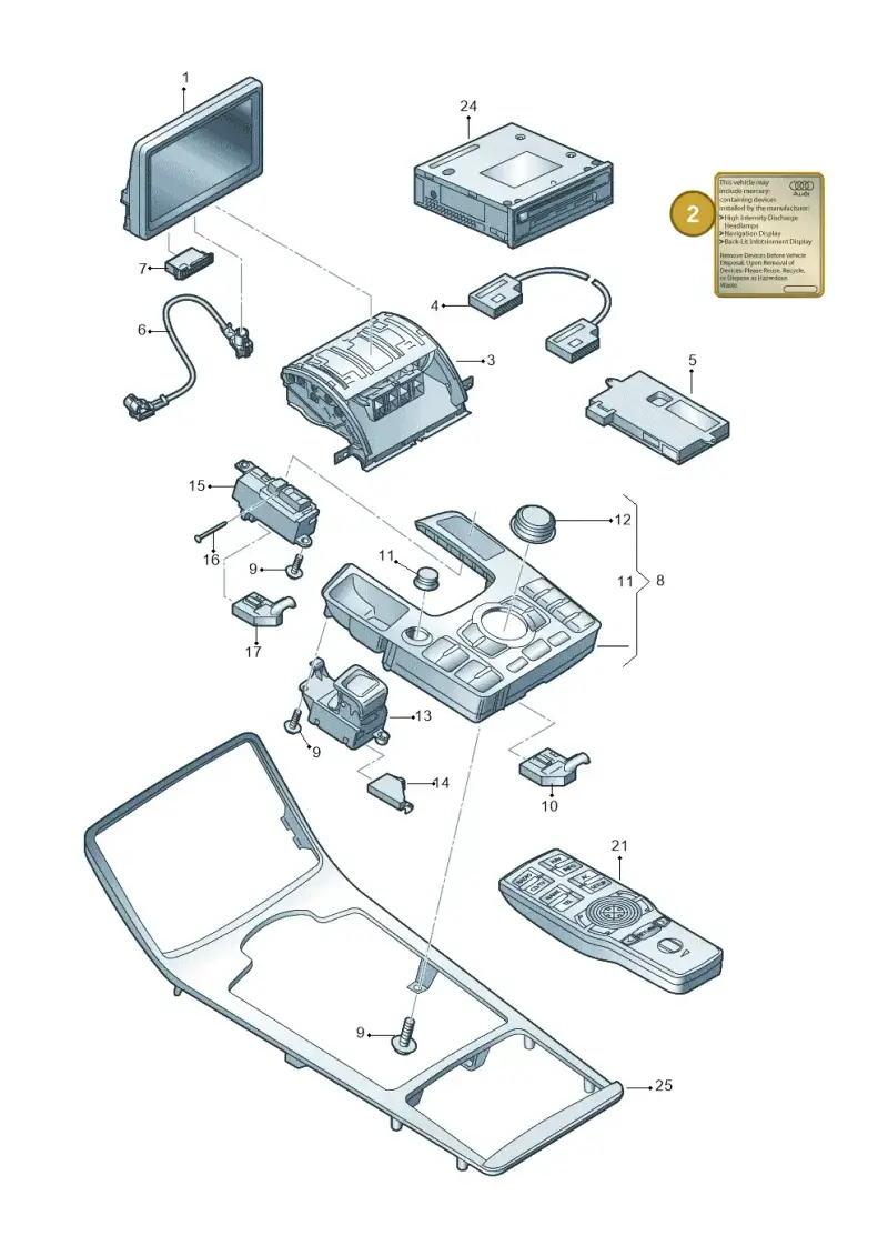 4E0010530 — Audi A8/S8/qu. lang    08> (2007-) diagram 635919000, position 2