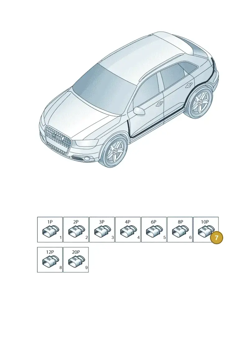 4E0035444A — Audi Q3 1.4 (2016-) diagram 728971840, position 7