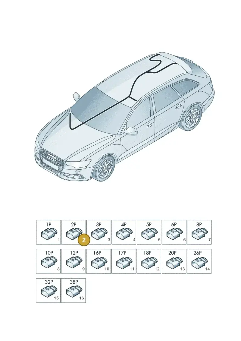 4E0035608K — Audi RS6 Avant (2013-2018) diagram 758971840, position 2