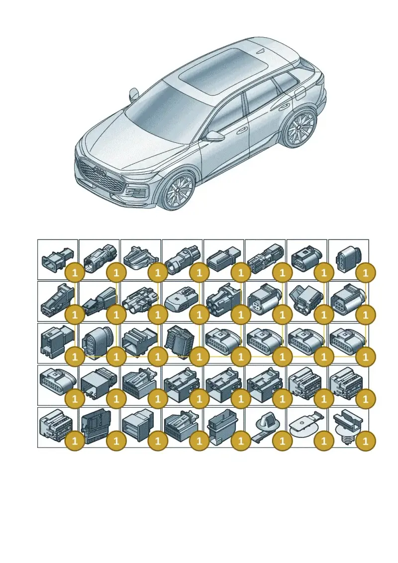 4E0035749B — Audi A5 Limousine (2024-2025) diagram 8wh971820, position 1