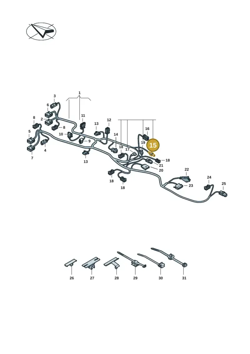 4E0035750D — Audi RS e-tron GT (2020-2025) diagram 4j1972660, position 15