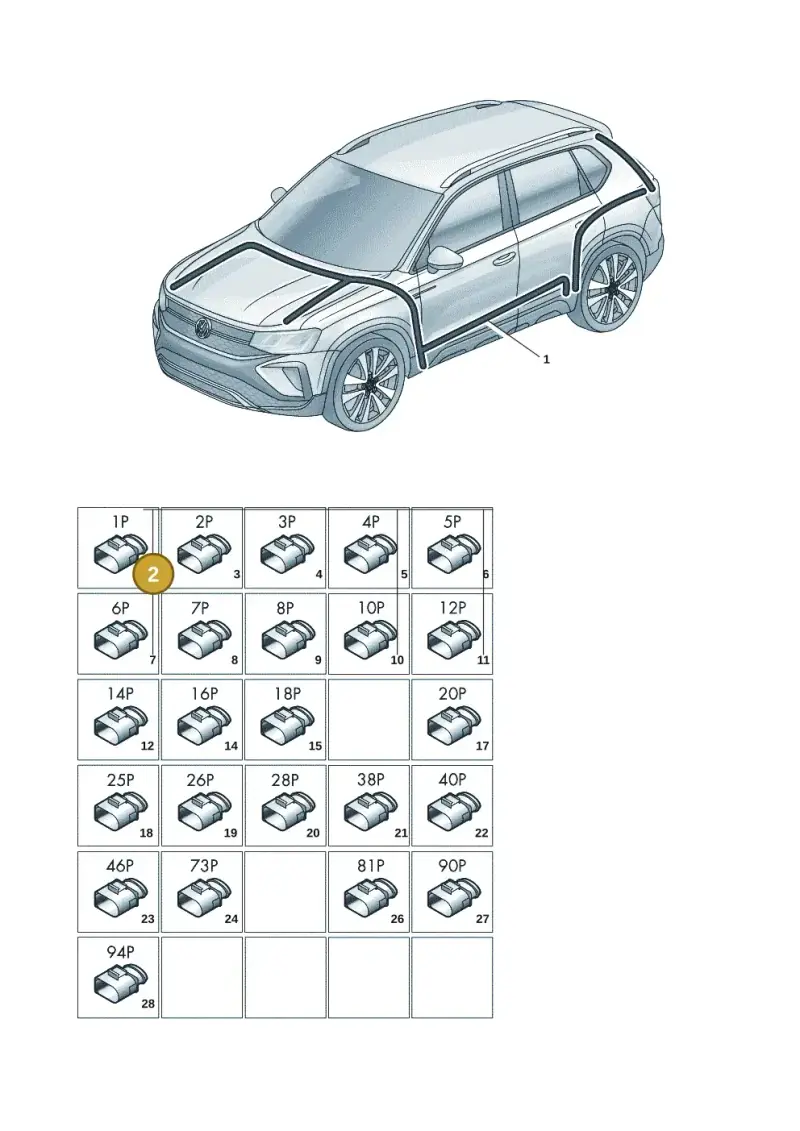 4E0035750D — Volkswagen Taigun 1.0 (2021-) diagram 62i971080, position 2