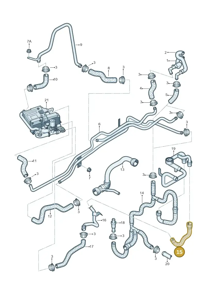 4E0265355E — Audi A8/S8/qu. lang    08> (2007-) diagram 291261310, position 15