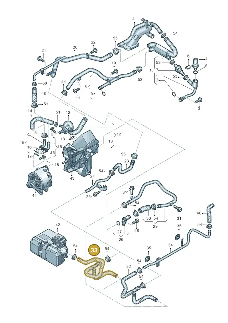 4E0265373H — Audi A8/S8/qu. lang    08> (2007-) diagram 291121620, position 33
