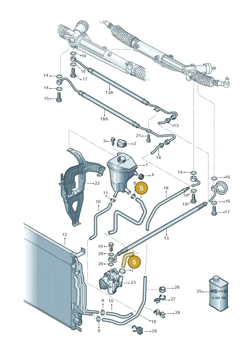 4E0422887AE — Audi A8/S8/qu. lang    08> (2007-) diagram 291422700, position 5
