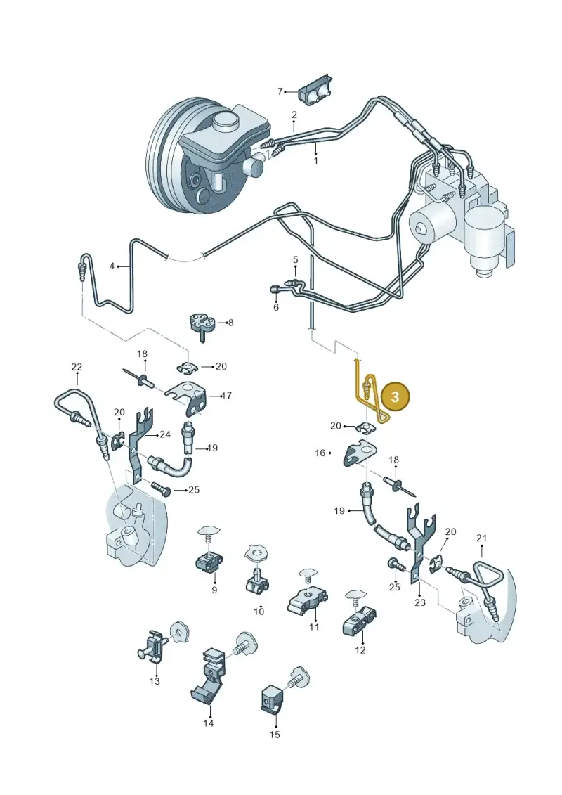 4E0614723AQ — Audi A8/S8/qu. lang    08> (2007-) diagram 249611200, position 3