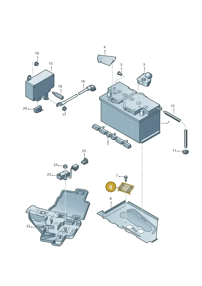 4E0802234A — Audi A8/S8/qu. lang    08> (2007-) diagram 291915000, position 6