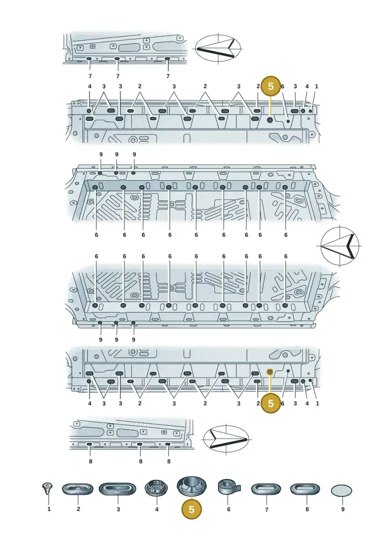 4E0804297 — Audi Q4 Sportback (2021-2022) diagram 89a803039, position 5