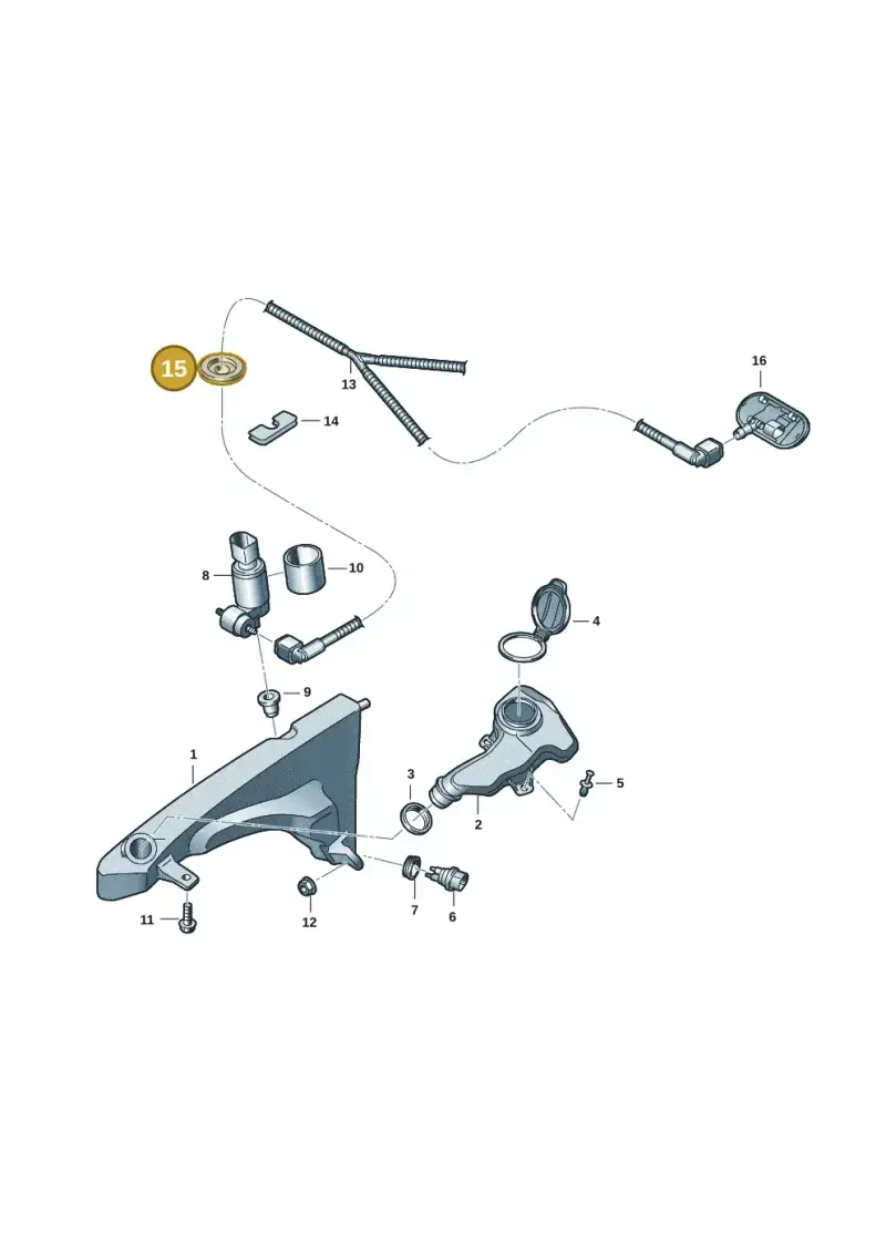 4E0955998 — Audi RSQ3 Sportback (2019-2024) diagram 597955015, position 15