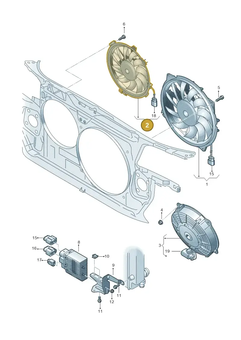 4E0959455H — Audi A8/S8/qu. lang    08> (2007-) diagram 249959550, position 2