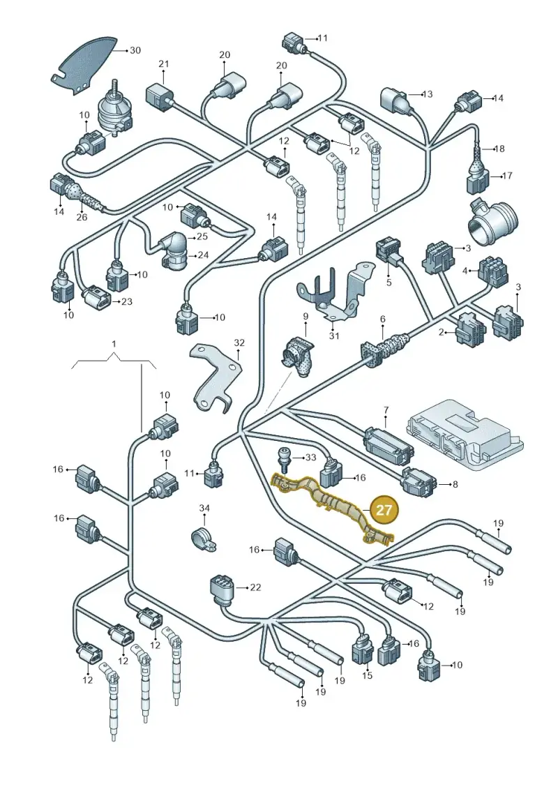 4E0971824AF — Audi A8/S8/qu. lang    08> (2007-) diagram 291971350, position 27